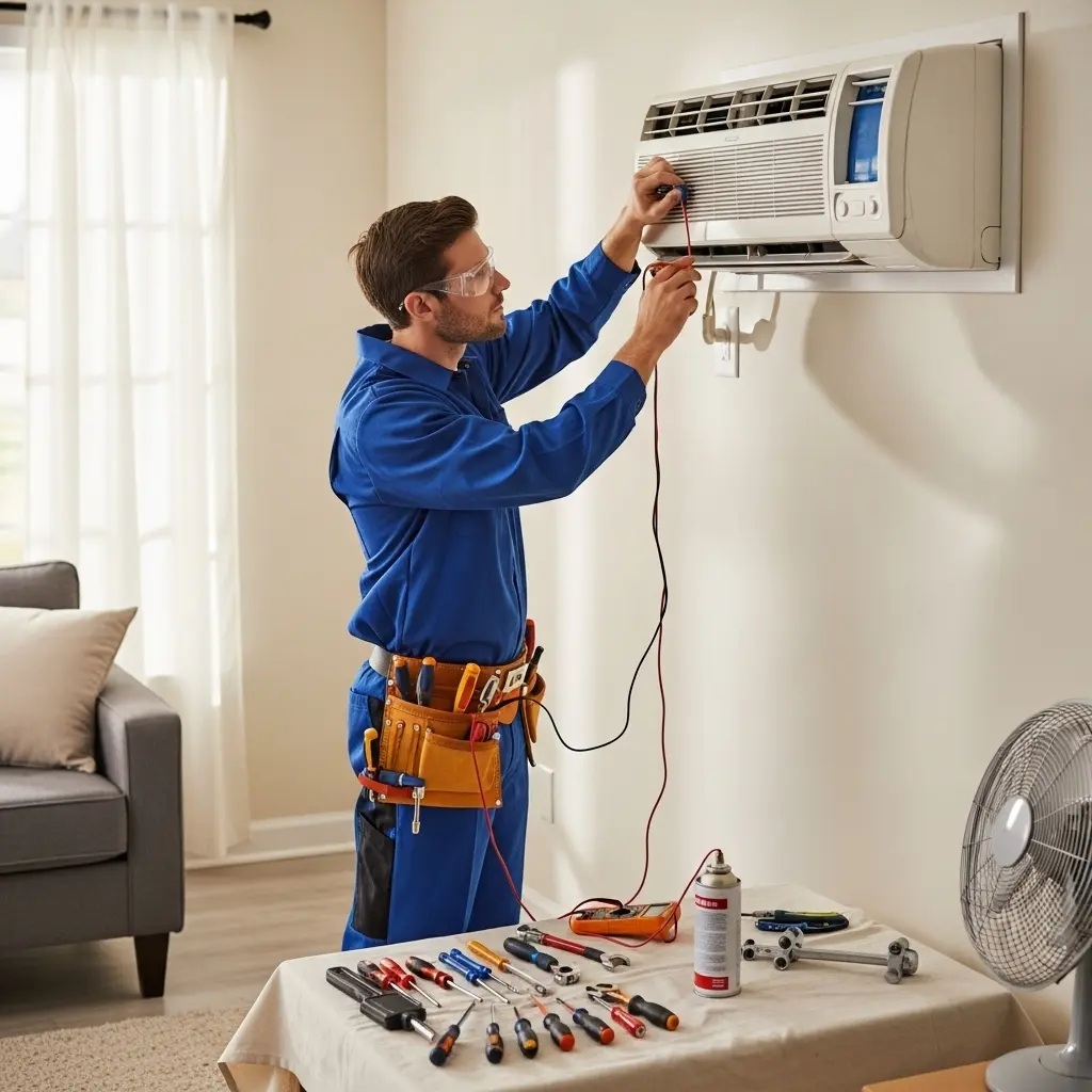 Kırkağaç ECA ECA klima gaz dolumu ve bakım – Enerji verimliliği artırıldı. - Teknik servis örneği